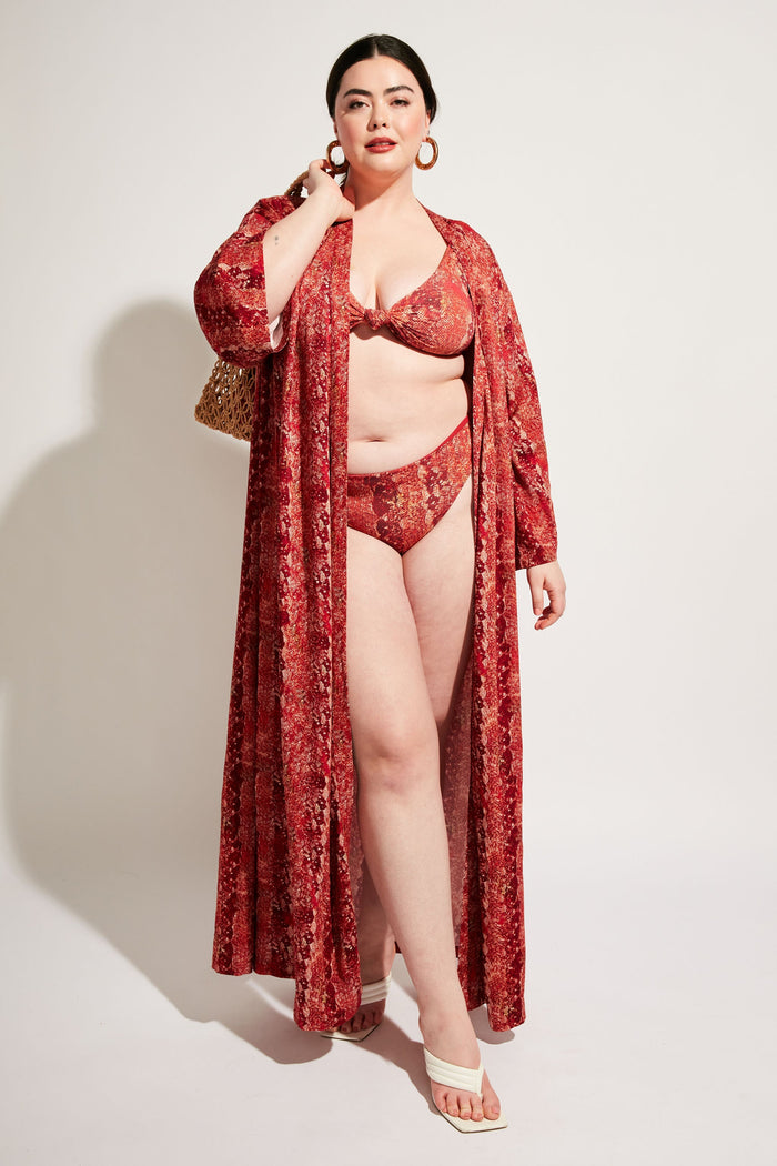 Nomads Swimwear - Sunset Kimono II - Iguana -