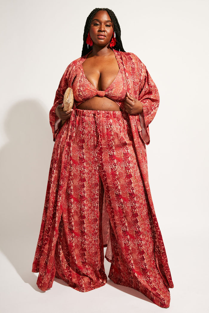 Nomads Swimwear - Sunset Kimono II - Iguana -