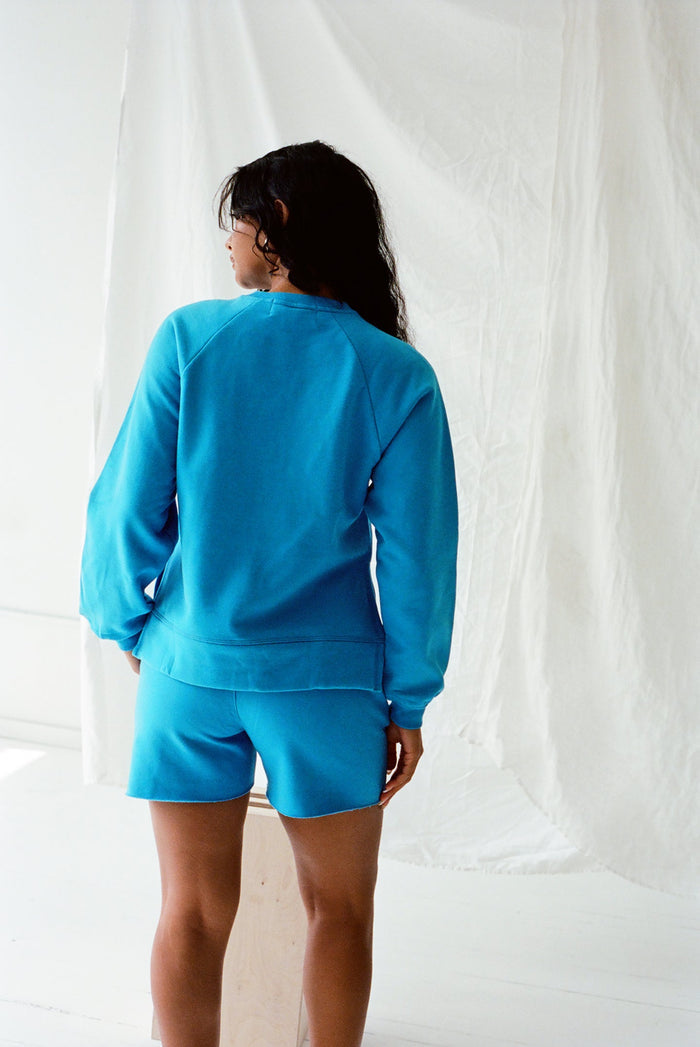 WRAY - Sweatshorts - Ocean -