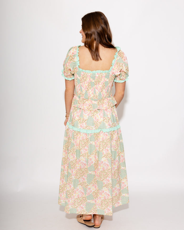 Sweetheart Garden Midi Dress