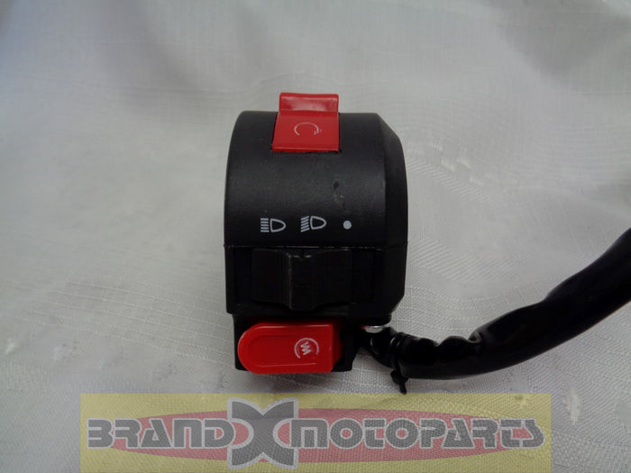 Switch Assembly for 50 to 250cc Scooters, ATV and Pit Bikes w/2 plugs V2