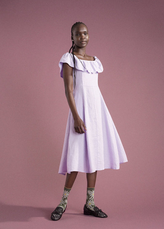 Hansel from Basel - Tansy Dress - Wisteria -