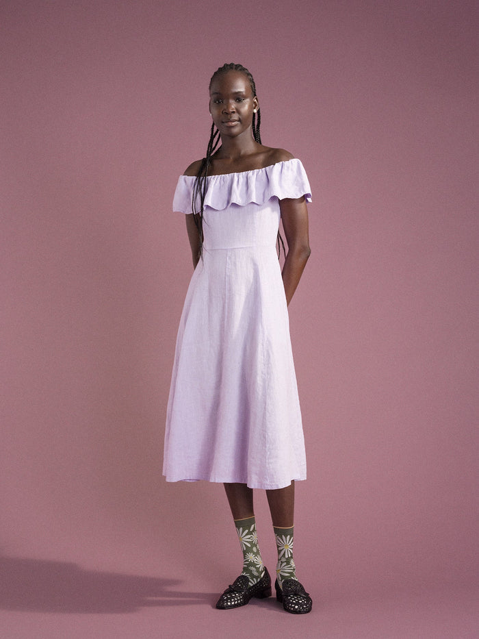 Hansel from Basel - Tansy Dress - Wisteria -