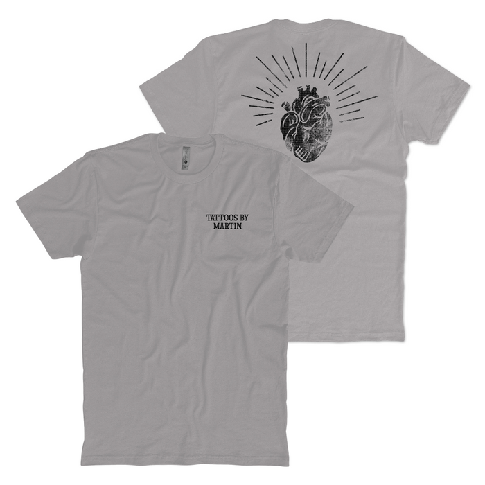 Tattoos By Martin Left Chest Logo T-Shirt