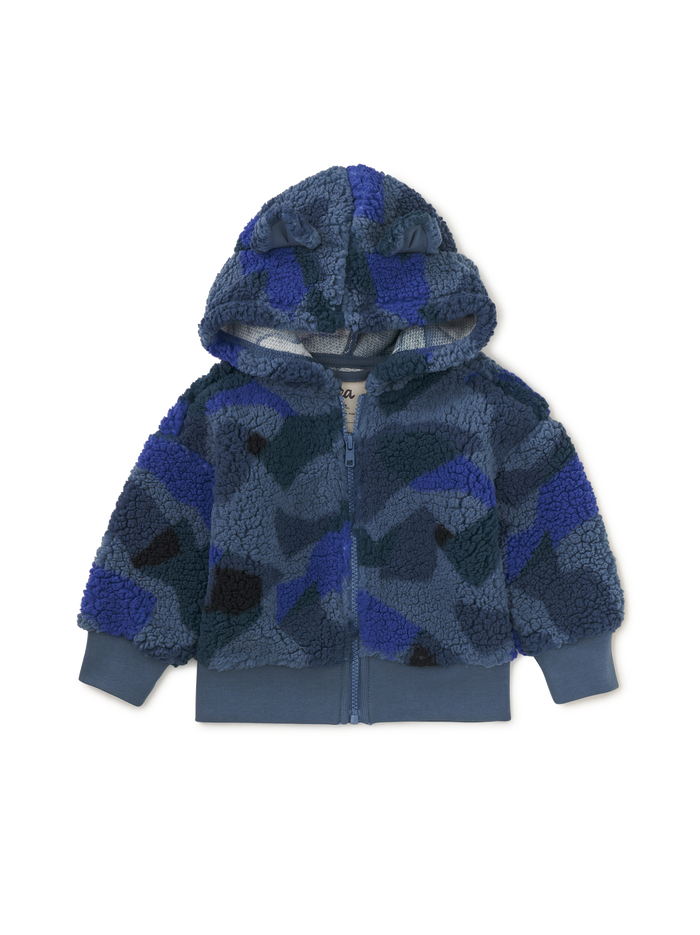 Teddy Fleece Bear Ears Hoodie