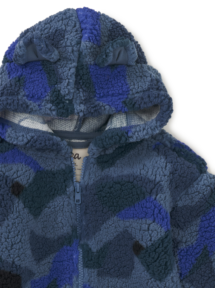 Teddy Fleece Bear Ears Hoodie