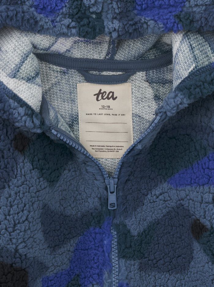 Teddy Fleece Bear Ears Hoodie