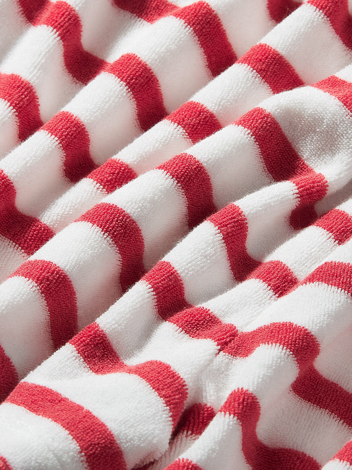 Terrycloth Stripe Shorts