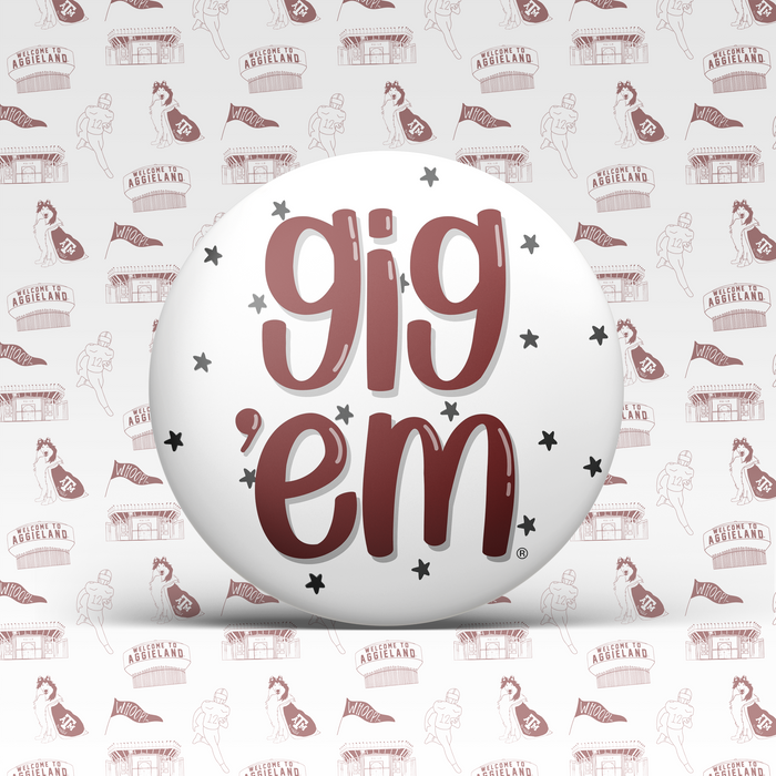 Texas A&M Game Day Buttons | Gameday Pins