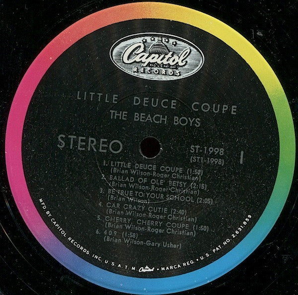 The Beach Boys - Little Deuce Coupe