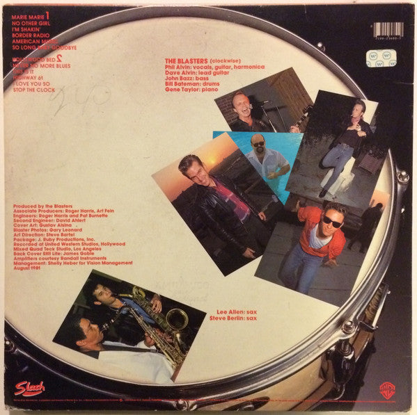 The Blasters - The Blasters (LP) [US] 1982 RP (Very Good Plus (VG+))