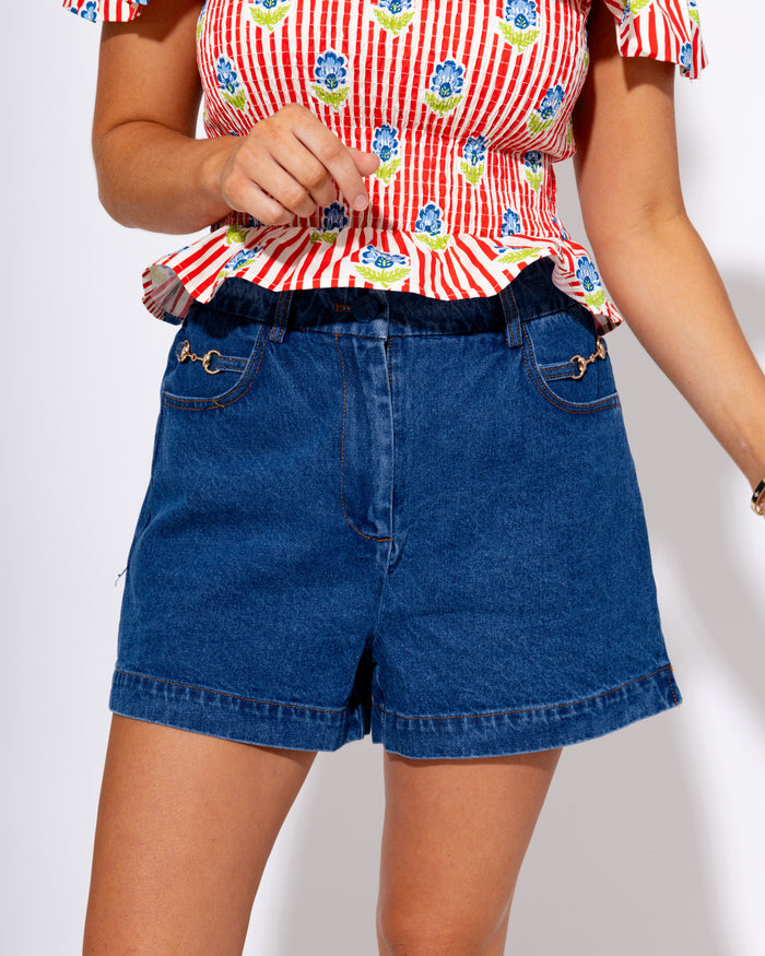 The Blue Jean Babe Shorts