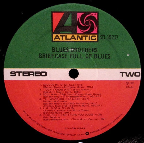 The Blues Brothers - Briefcase Full Of Blues