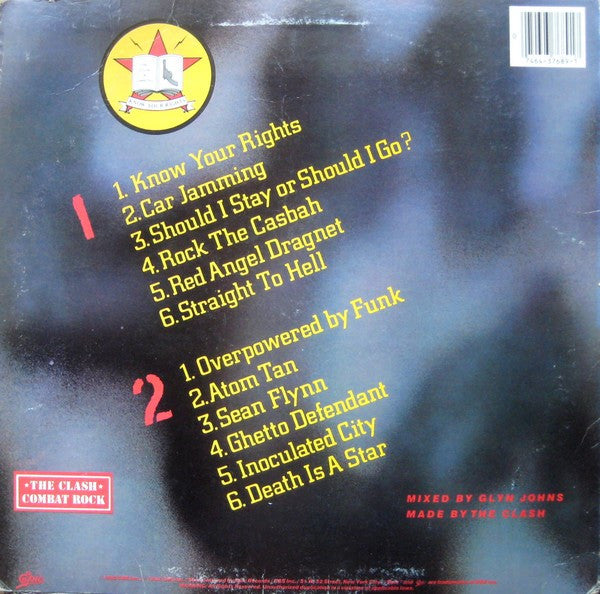 The Clash - Combat Rock (LP) [US] 1st (Mint (M))