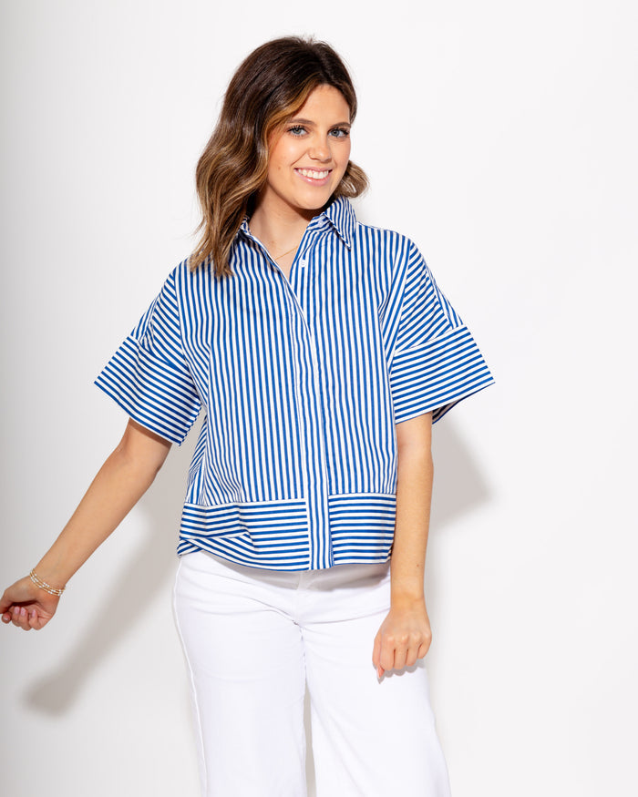 The Classic Coast Stripe Top