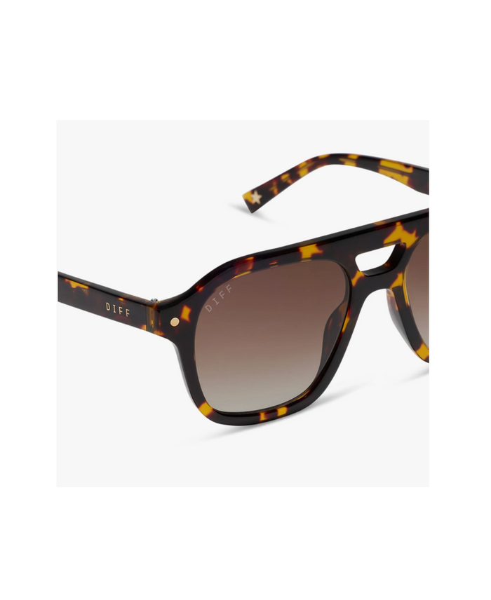 The Coast- Tortoise Brown Gradient + Polarized Sunglasses