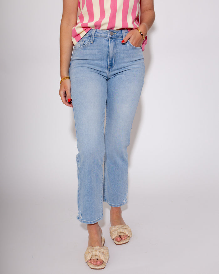The Everyday Slim Straight Light Jeans