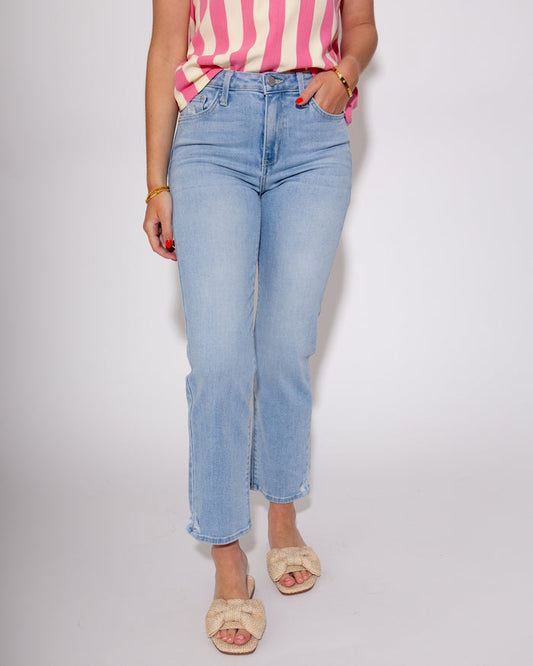 The Everyday Slim Straight Light Jeans