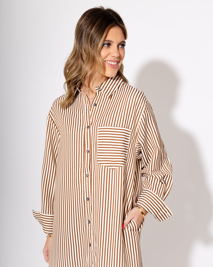 The Everyday Stripe Midi