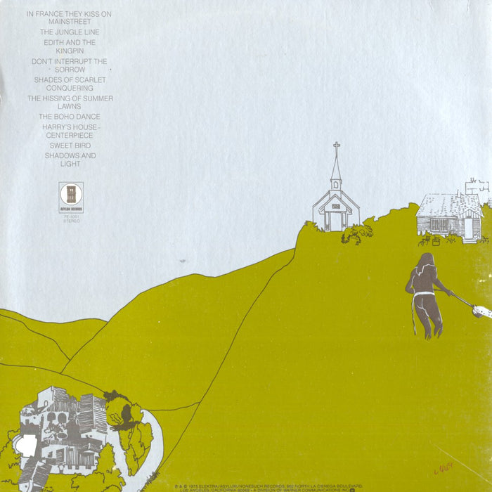 The Hissing Of Summer Lawns (US Original Pressing)