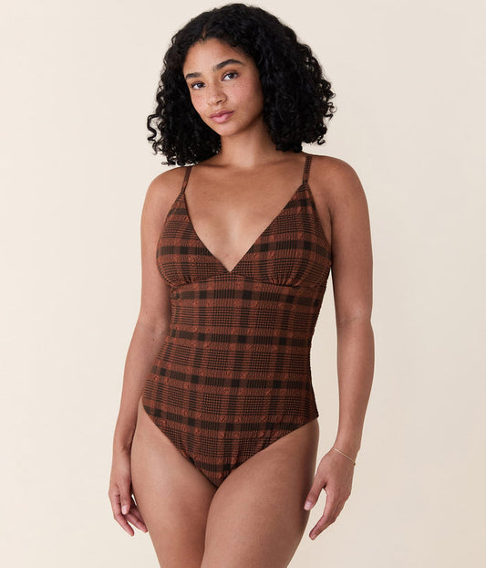 Andie Swim - The Lanikai One Piece - Sierra Plaid, Classic -