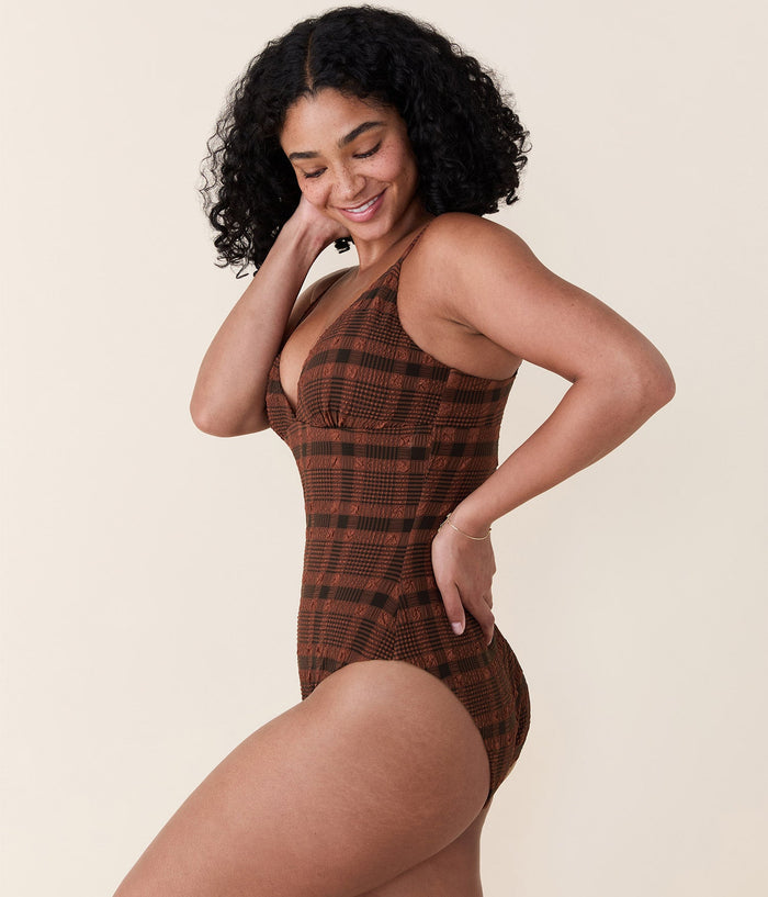 Andie Swim - The Lanikai One Piece - Sierra Plaid, Classic -