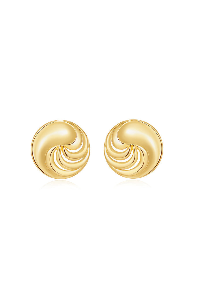 Luv Aj - The Leila Studs - Gold