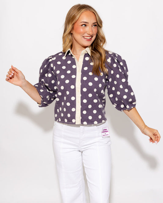 The Polished Polka Dot Jacket