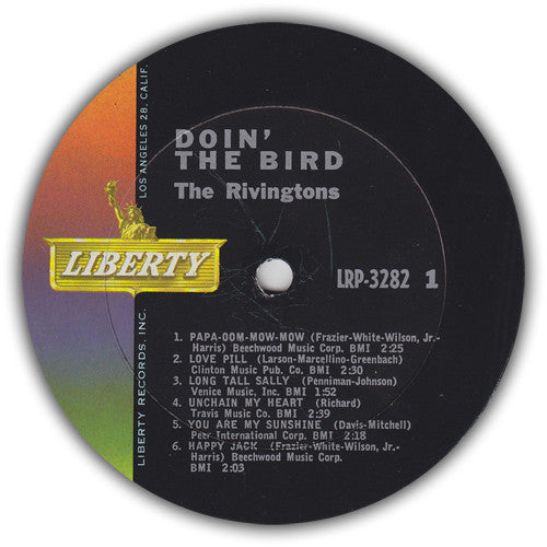 The Rivingtons - Doin' The Bird (1963 MONO)