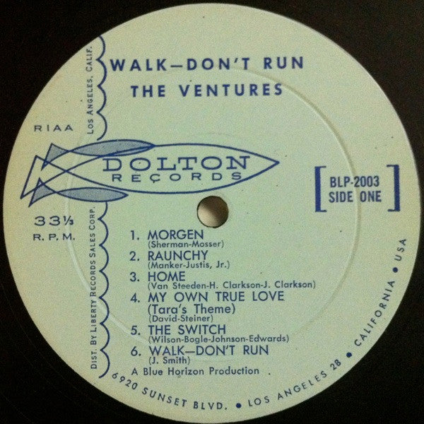 The Ventures - Walk Don't Run (1960 MONO)