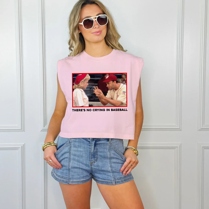 There's No Crying In Baseball Tank