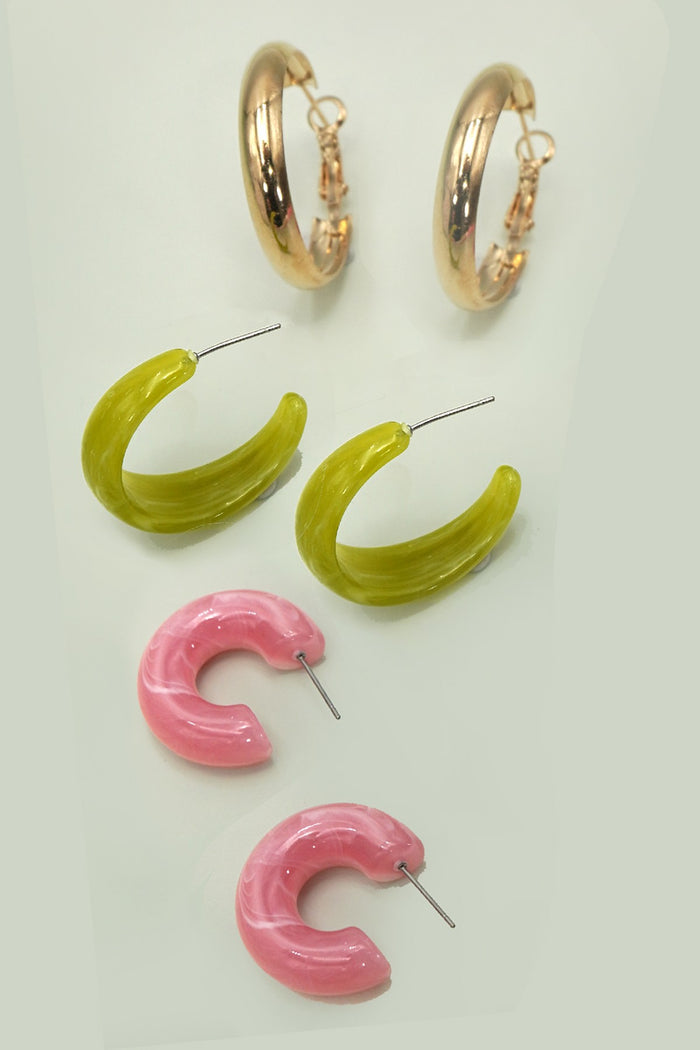 Three's a Charm Earring Set