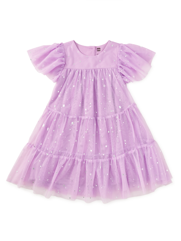 Tiered Tulle Sparkle Dress