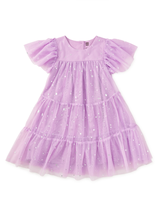 Tiered Tulle Sparkle Dress