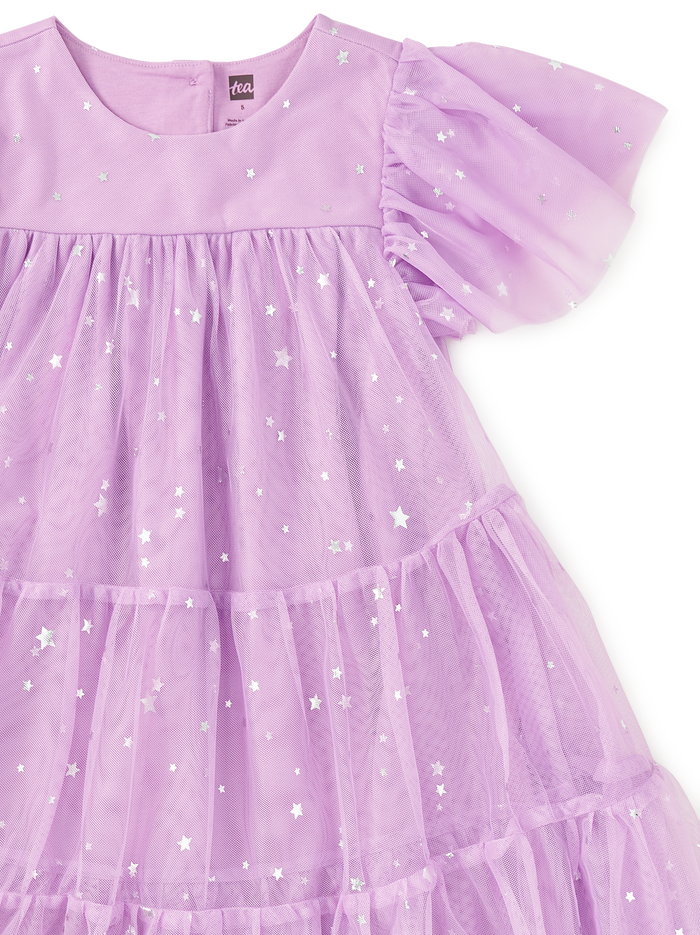 Tiered Tulle Sparkle Dress