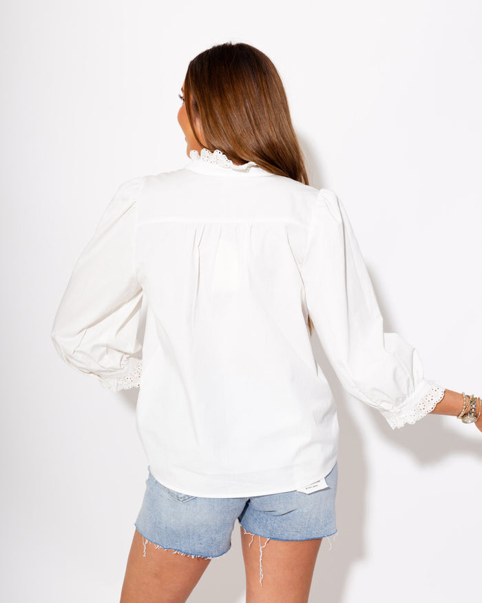 Timeless Eyelet Lace Top