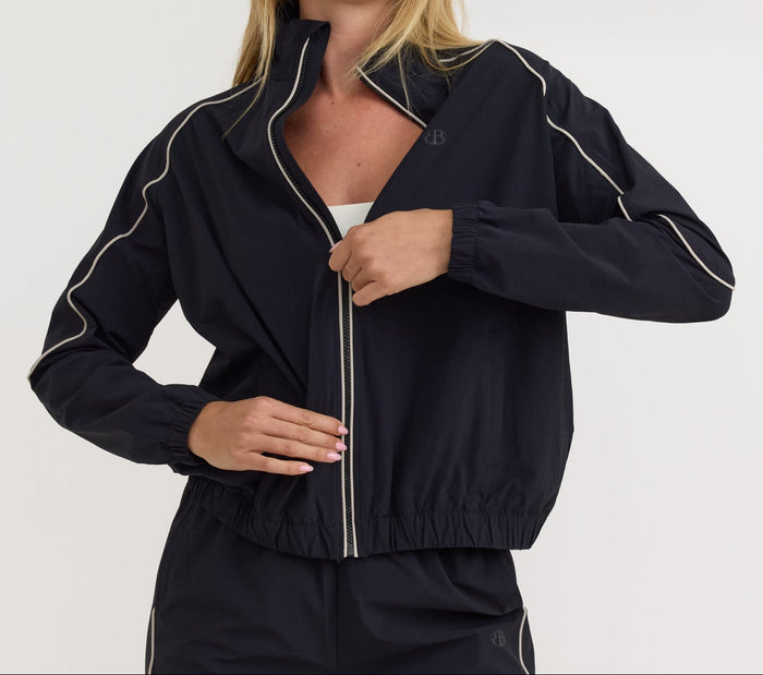 Organic Basics - Track Jacket - Black -