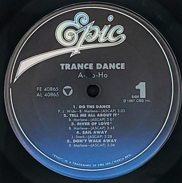 Trance Dance - A-Ho-Ho (LP) [US] 1st (Near Mint (NM or M-))