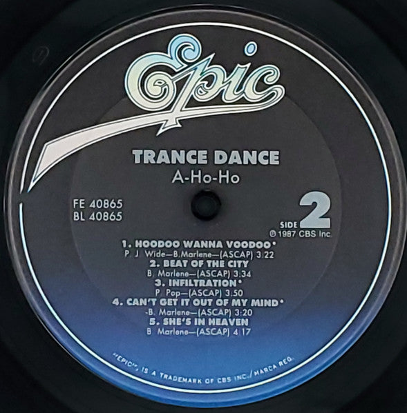 Trance Dance - A-Ho-Ho (LP) [US] 1st (Near Mint (NM or M-))