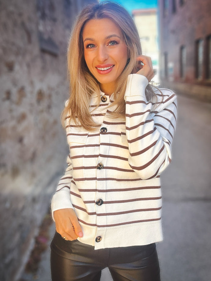 Tribal The Lineup Cardigan