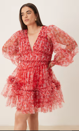 Tulle Mini Dress
