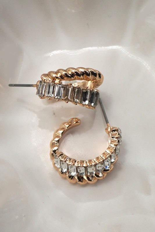 Twisted Radiance Earrings
