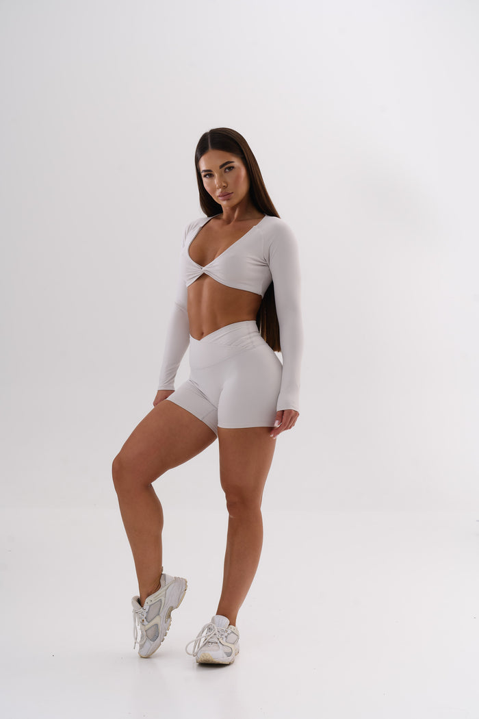 UMI Seamless Shorts – White