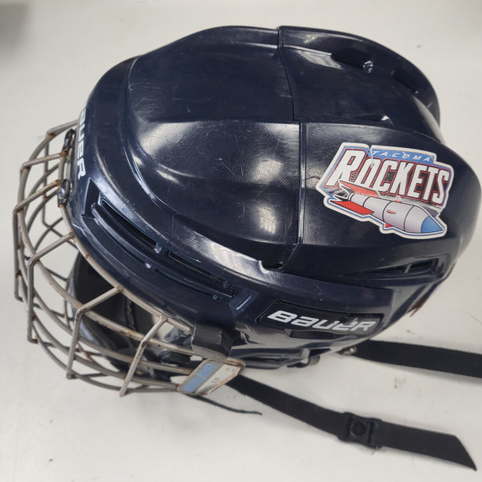 Used Bauer IMS 5.0 Hockey Helmet With Cage - Size: Small