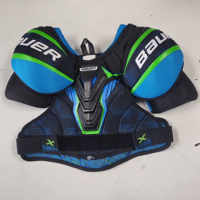 Used Bauer X Hockey Shoulder Pads - Size: JR Small