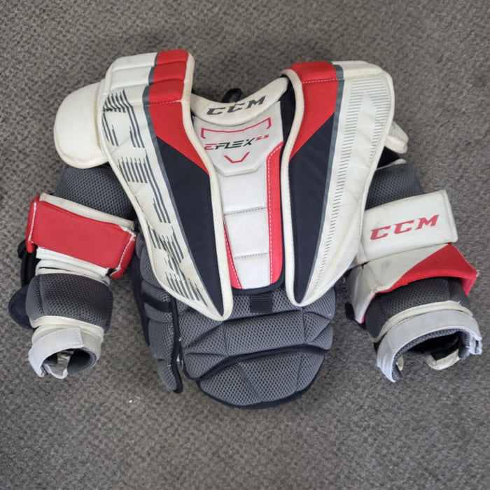 Used CCM EFLEX 5.5 Hockey Goalie Chest Protector