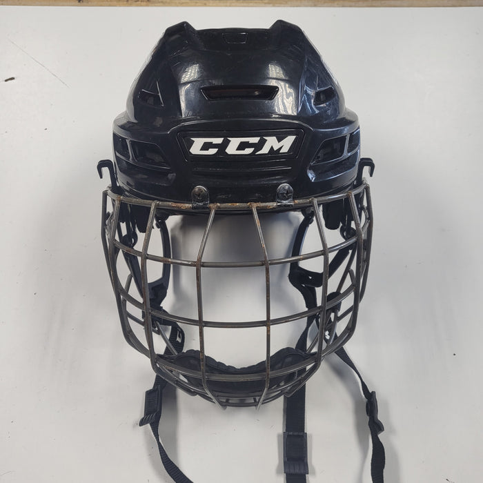 Used CCM Tacks 710 Hockey Helmet Side Medium