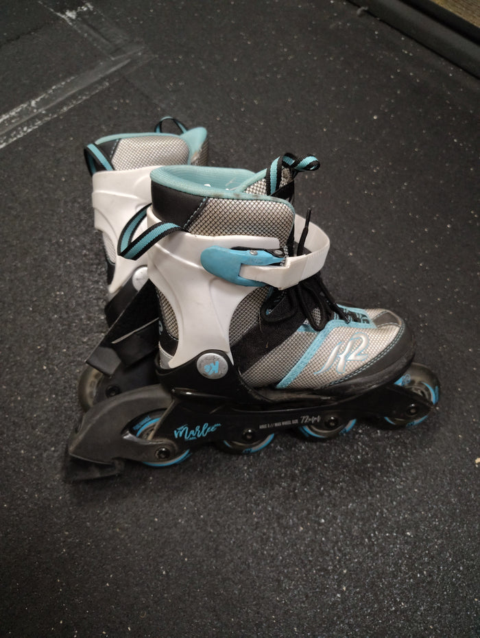 Used K2 Adjustable Size 11-2 Roller Skates
