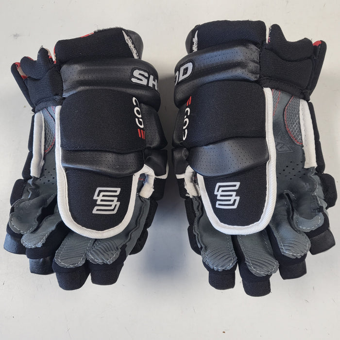 Used Sherwood Code V Hockey Gloves - Size: 10"
