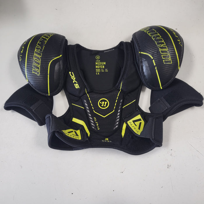 Used Warrior Alpha DX5 Shoulder Pads